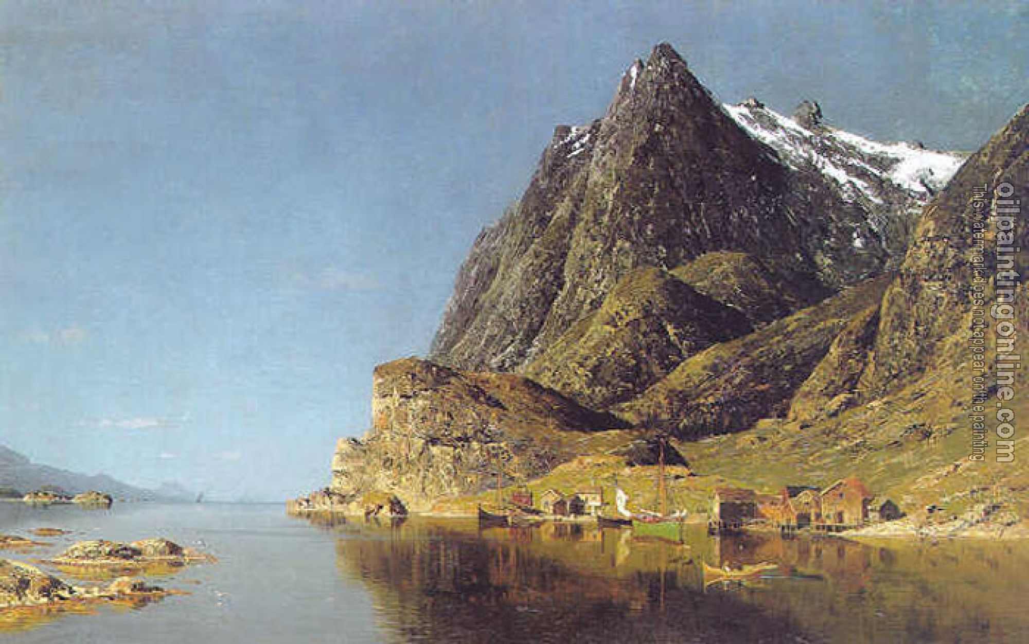 Adelsteen Normann - View of a Fjord